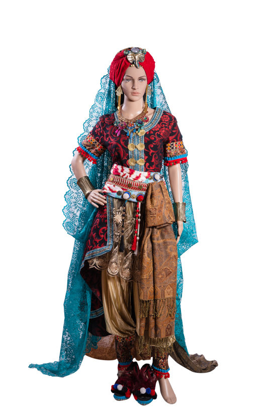 Traje Moros y Cristianos Mujer